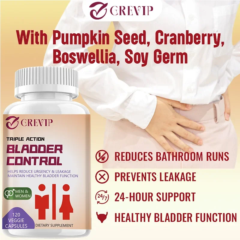 

Bladder Control - with Cranberry - Urinary Tract Health, Bladder Control, Supports Healthy Urination Supplement