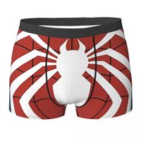 Spider-Man Comic Handsome Trunk 3D Pouch Underwear Quality Custom DIY Shorts Briefs Funny Men's Panties Plus Size