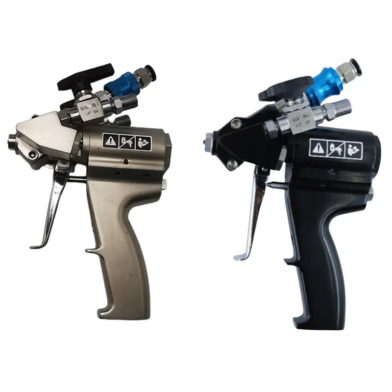 Polyurethane PU Foam Spray Gun P2 Air Purge Spray Gun Self Cleaning With Accessory Kit