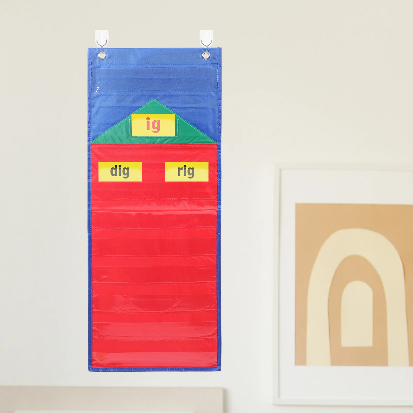 1Set Alfabet Spellingkaarten Kinderen Leren Woordspel Vroeg Educatief Hulpmiddel voor Peuters Lezen Bijpassende Activiteit Cognitief