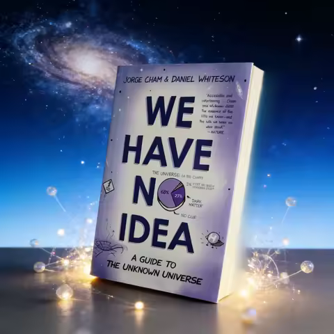 We Have No Idea Jorge Cham Daniel Whiteson Guide To The Unknown Universe Popular Science Cosmology Dark Matter Book
