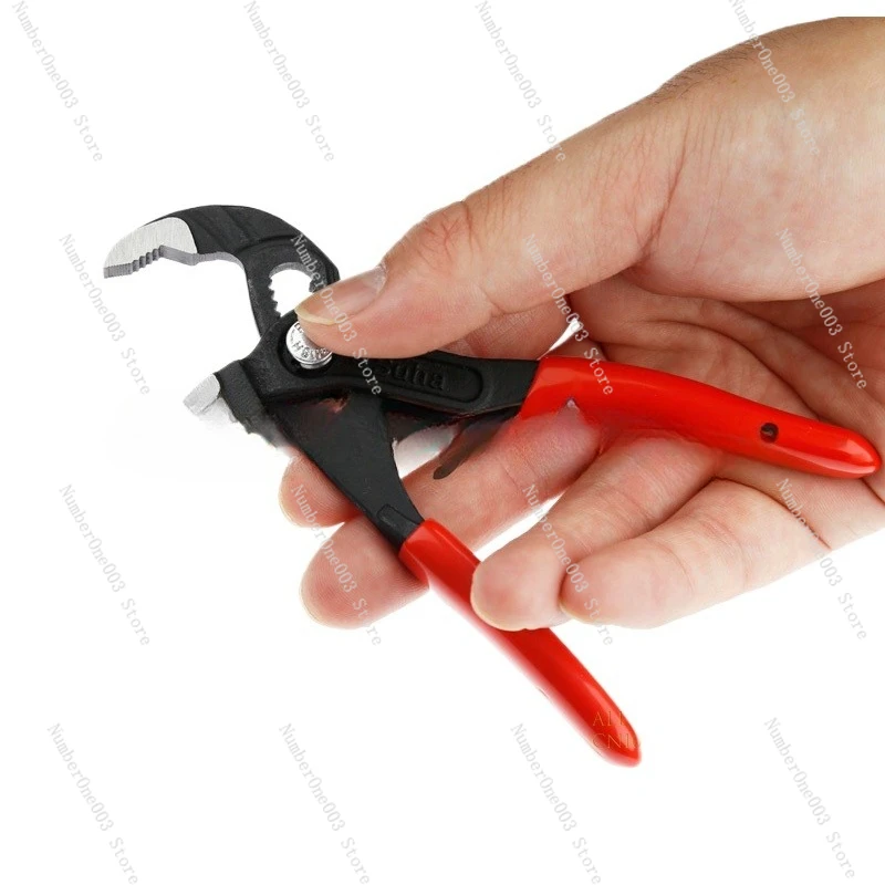 

5-дюймовые новые кнопочные мини-клещи для водяных насосов, многофункциональные 13-скоростные регулируемые стальные уплотнения, портативный маленький гаечный ключ Edc