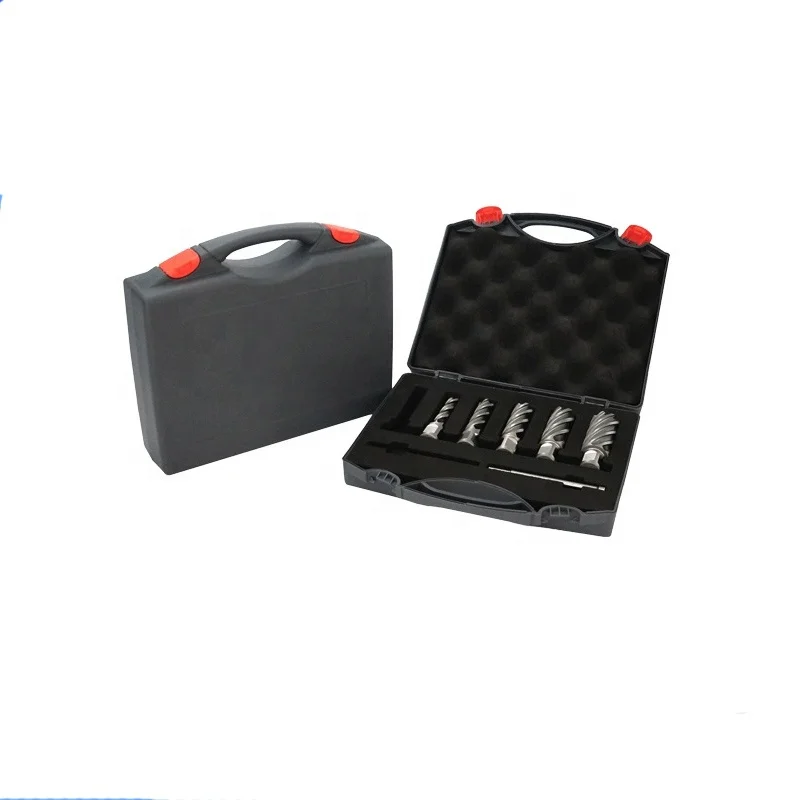 High Speed Steel Annular Cutter 9/16 Set CNC Drilling Holes Cutting Depth 2 Inch HSS Material Core Drill Bit