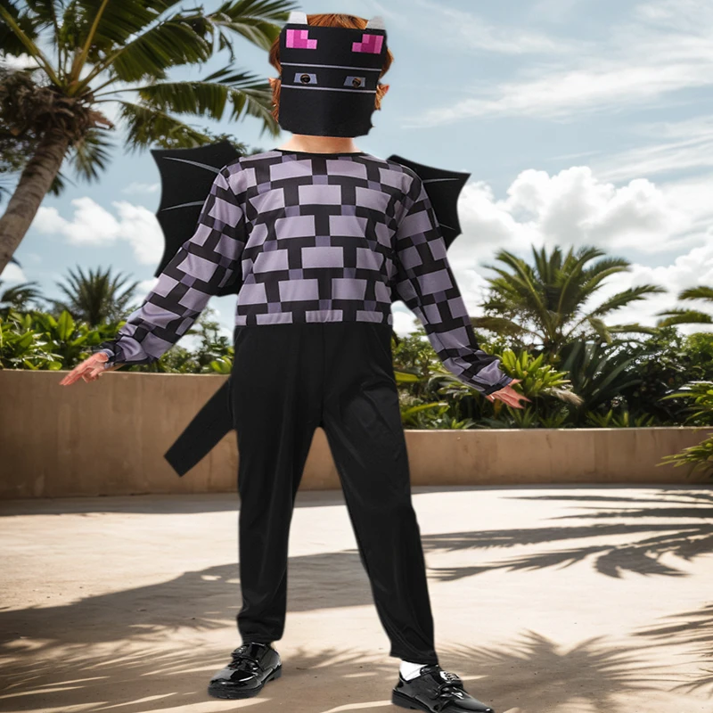 

Game Dragon Diamond Block Bodysuit Cosplay Costumes Anime Games Jumpsuit Carnival Party Stage Performance Otufit