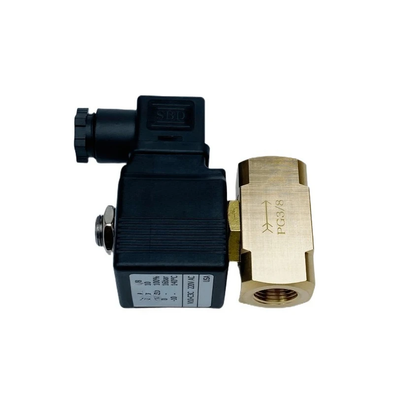 For PG3/8 solenoid valve 220V twin screw solenoid valve, extruder granulator accessories, water stop valve