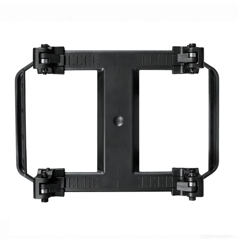 K0EF Bag Carry Mount Holder for Bike Basket Storage with Four Point Locking Layout, Sliding Base Positioning and Daily Cycling