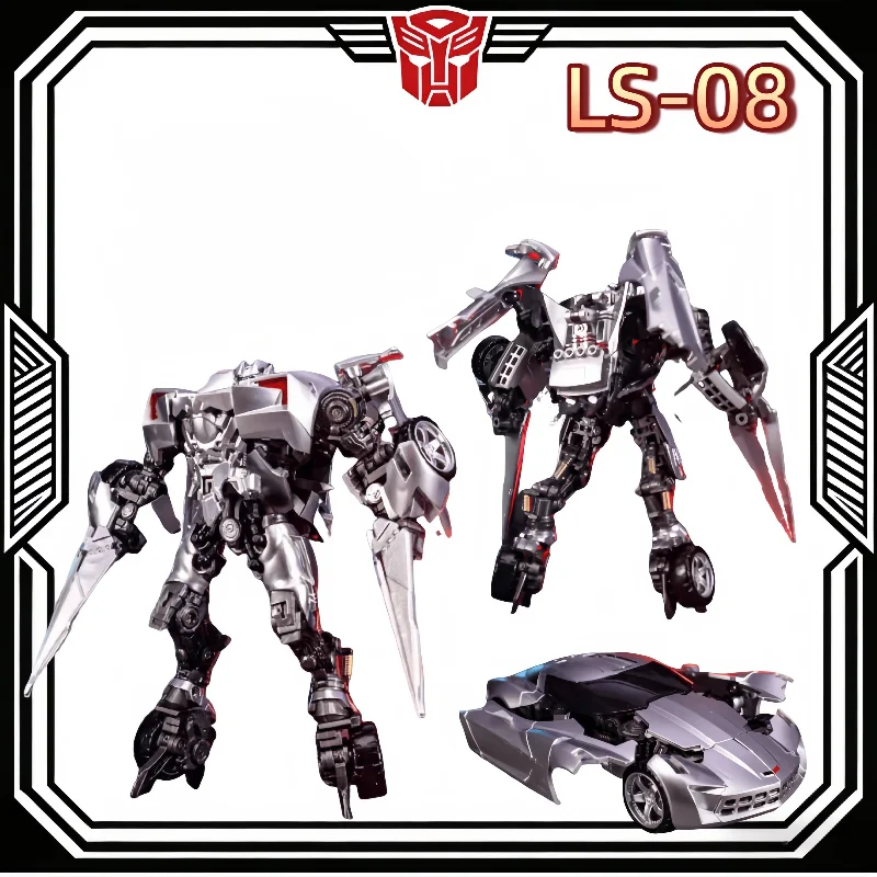 

В наличии: LS-08 Sideswipe LS08 Autobot — Коллекционная фигурка-робот, переиздание, трансформируемая игрушка для мальчиков, подарок