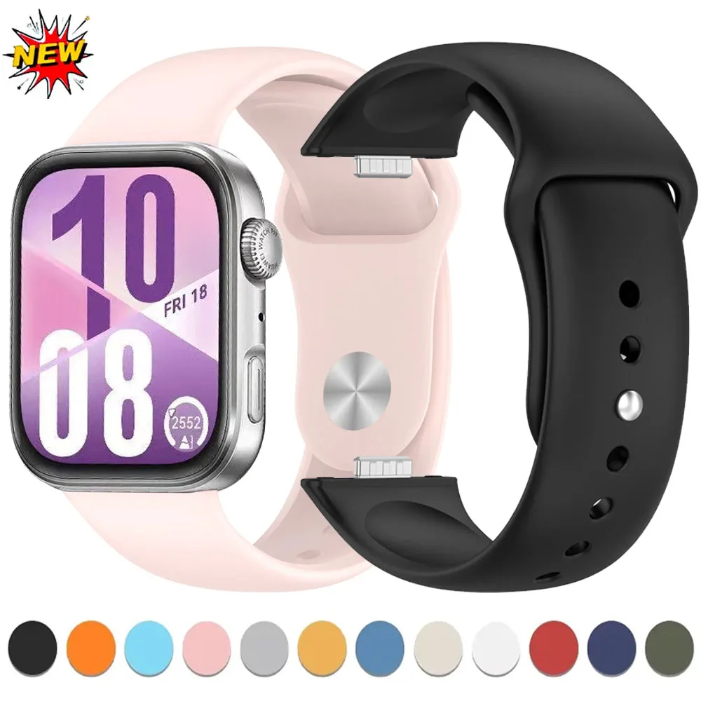 ソフトシリコンストラップ Huawei 社腕時計フィット 3/フィット 4/4 プロ快適なバンド交換可能なブレスレット Huawei 社腕時計フィット 4 アクセサリー