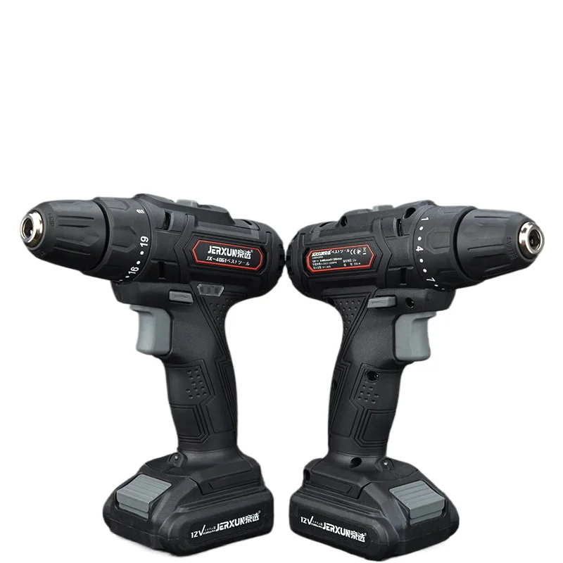 

Small hand drill electric screwdriver charging screwdriver multi-function electric batch head radio turn