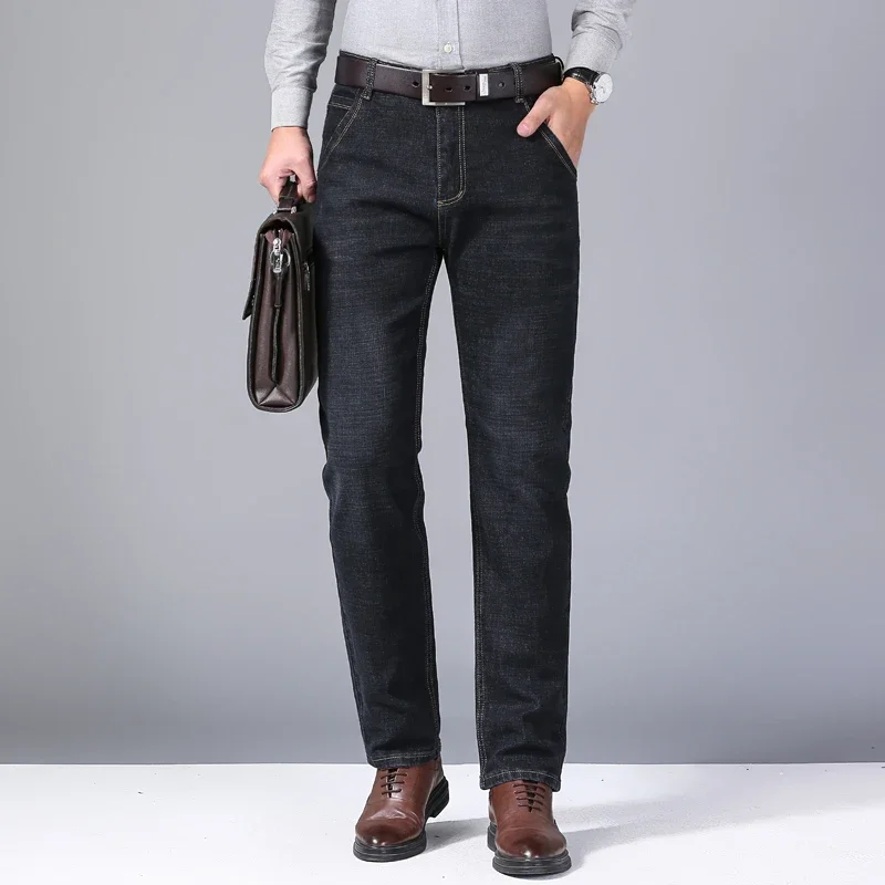 Jean Slim artificiel astique pour Homme, Pantalon en Denim, Style Classique, Nouvelle Collection 2023