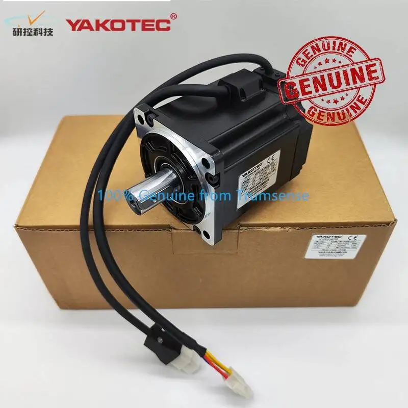 AC 220V 100% Genuine YAKO 750W Servo Motor AS2MJ-08-0830B-G321 3000 rpm 2.39 N.m Torque Work With AC Servo Driver AS3-10BAI