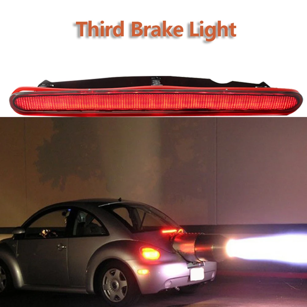 Car LED High Level Rear Mount Stop Lamp for Volkswagen Beetle 1998-2010 Third Brake Tail Light Warning Lamp Third Brake Light 