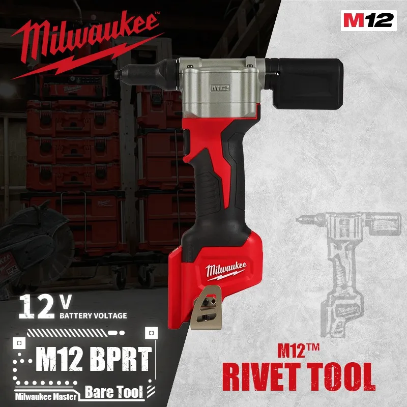 Milwaukee M12 BPRT/2550 M12™ Rivet Tool 12V Lithium Power Tools