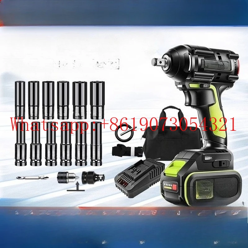 

High Torque Electric Wrench Electric Board Hand Brushless Impact Electric Board Air Cannon