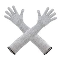 Professional Lengthened Arm Sleeve Cut Resistant Skin-friendly Work Gloves Anti-Puncture Breathable Protective Glove Industry