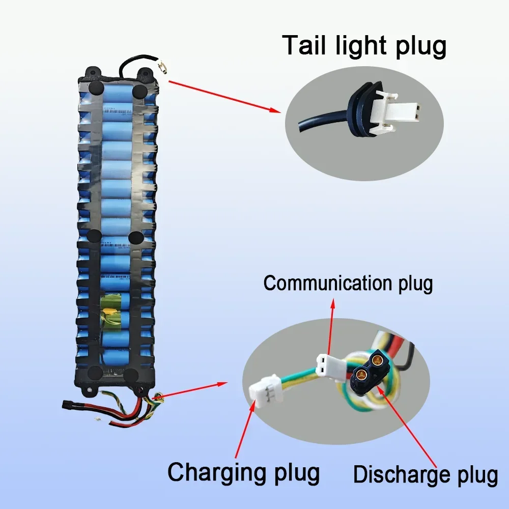 Suitable for Xiaomi Electric Scooter 1S/M365 Lithium Battery with Communication APP Protection Board 36V 7800mAH