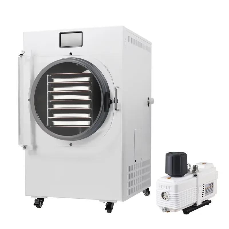 for DALLE 10kg Vacuum Freeze Dryer 110V 6 Trays Commercial Household Food Vegetable Fruit Meat Dehydrator Machine