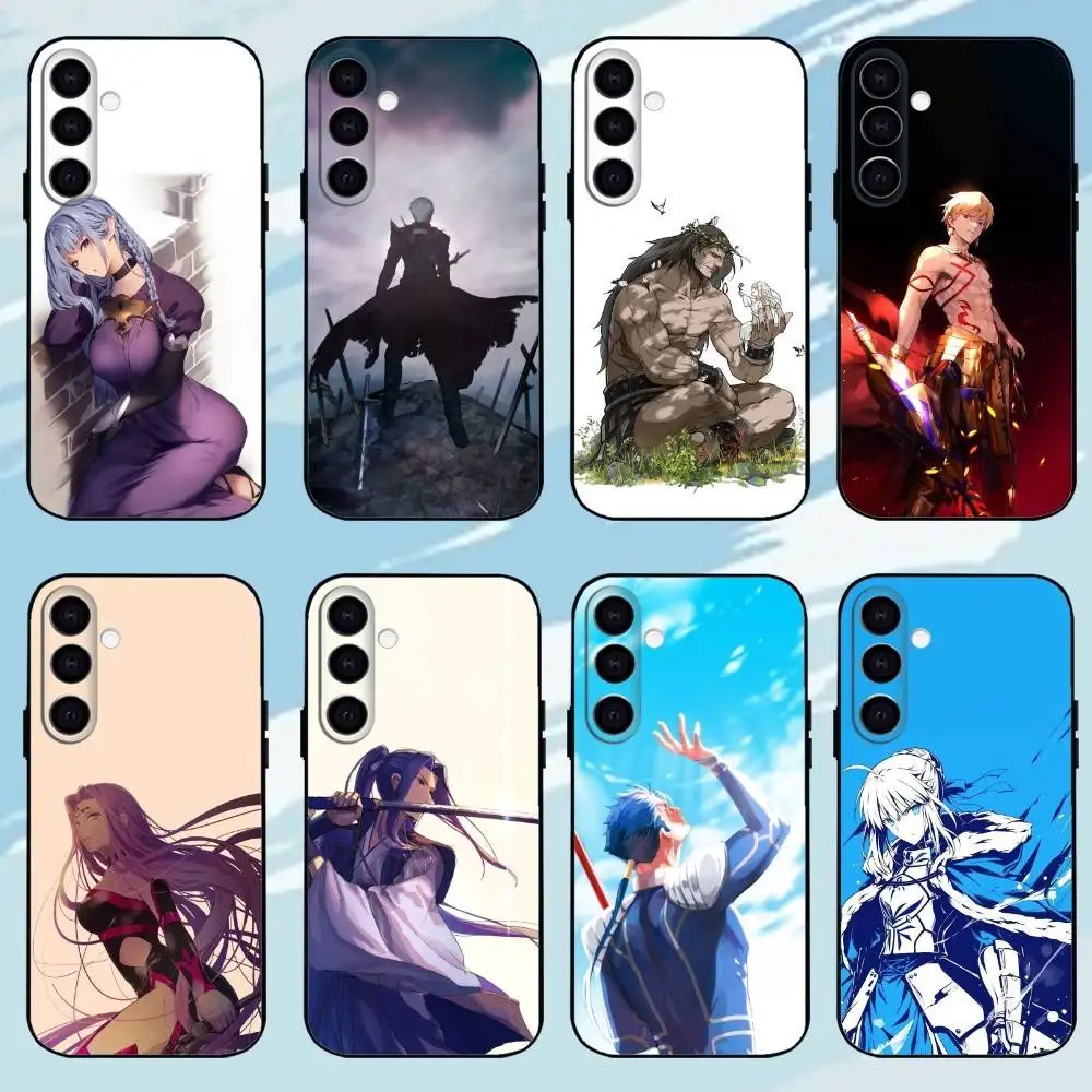 

Anime F-Fate Stay Night Servant Phone Case For Samsung Galaxy A73,A72,A71,A70,A53,A52,A51,Others Soft Black Shell ll