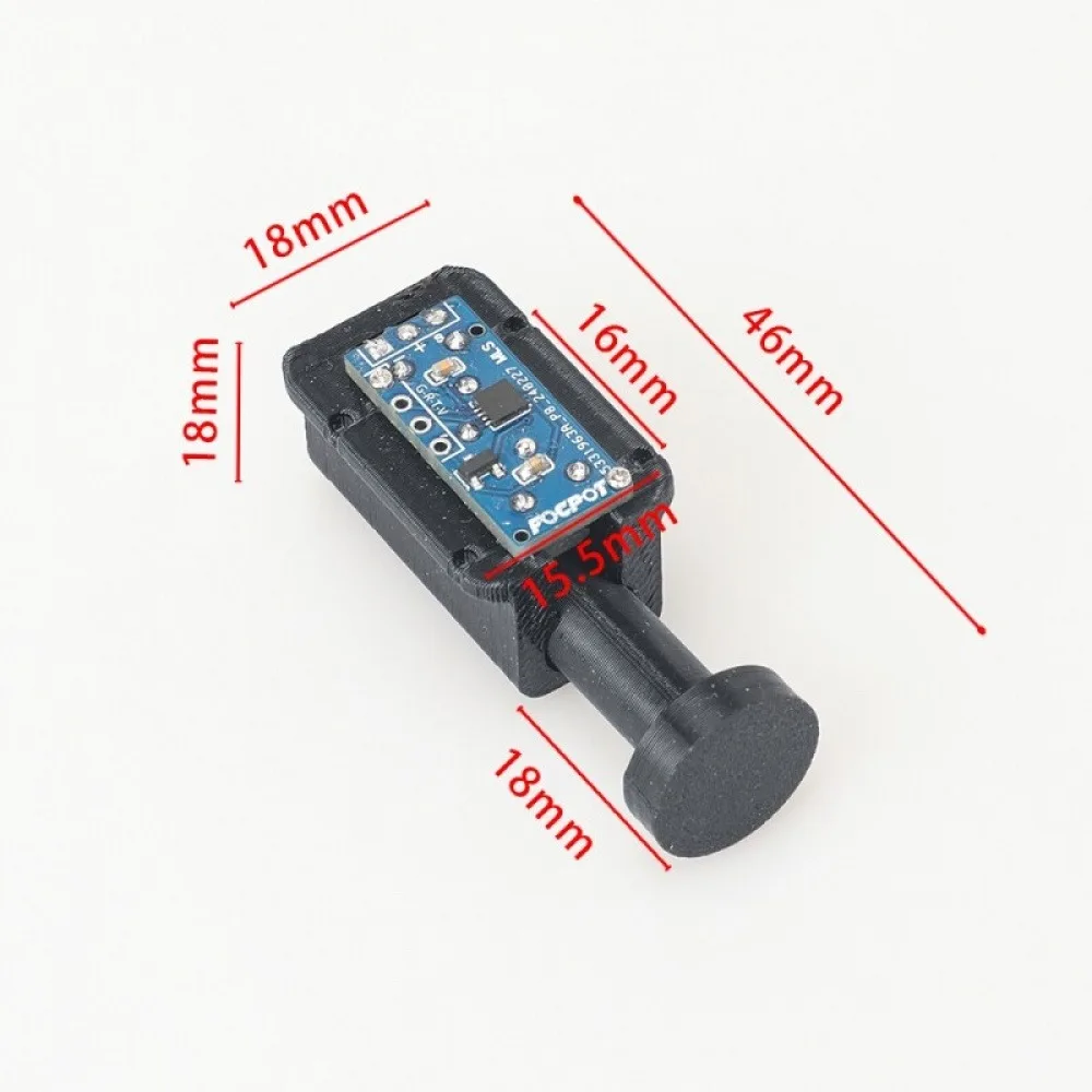 Press-Type Brushless Electronic Speed Controller Tester Fan Speed Controller 900 - 2100us Duty Cycle Servo PWM Signal Generator