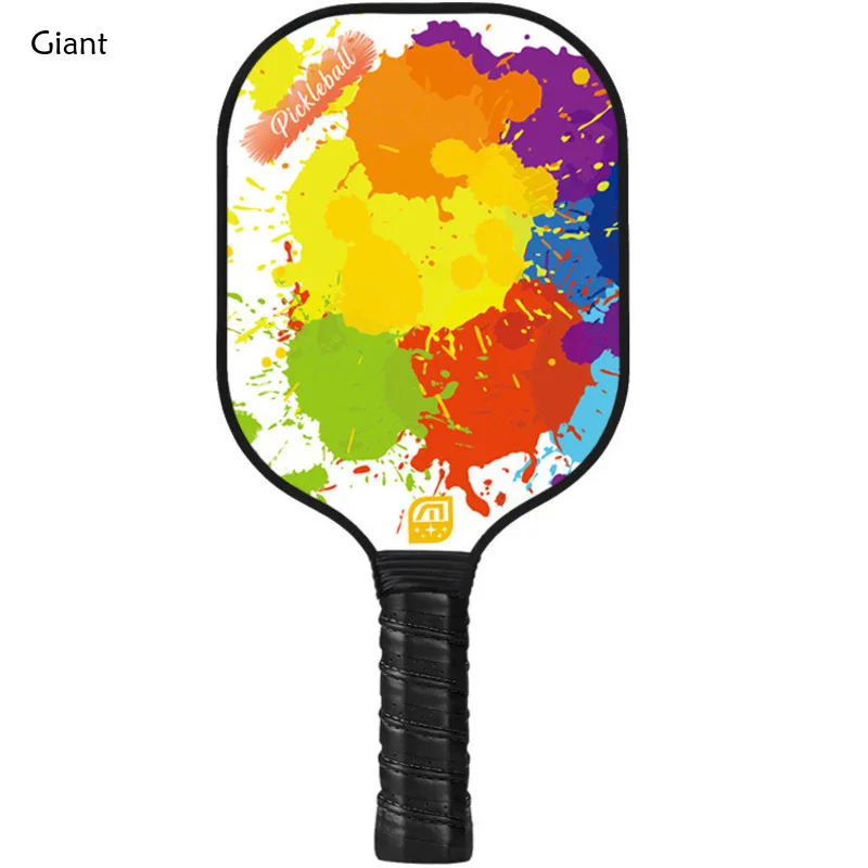 

Pickleball Single Paddle Brand Good Quality Carbon Fiber with Thickened Board Racket Outdoor Sports Picklc Ball Court Portable