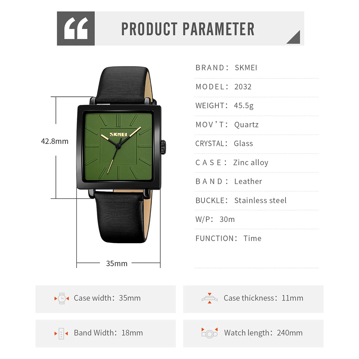 SKMEI Elegant Lady Wristwatches Luxury 3bar Waterproof Time Clock Watches Fashion Simple Design Movement Quartz Watch For Women