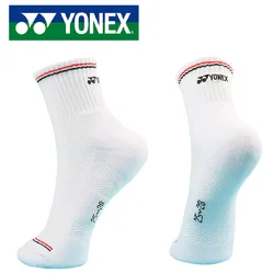 YONEX 남녀공용 프로 스포츠 러닝 양말, 야외 사이클링 양말, 통기성 면 배드민턴 요가 양말, 1/3 켤레