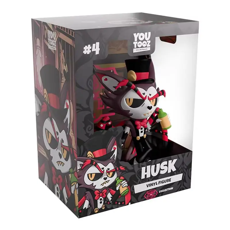 13.4Cm Pvc Youtooz Hazbin Hotel Alastor Game Action Figure Collectible Model Ornaments Garage Kit Doll Toys Gift