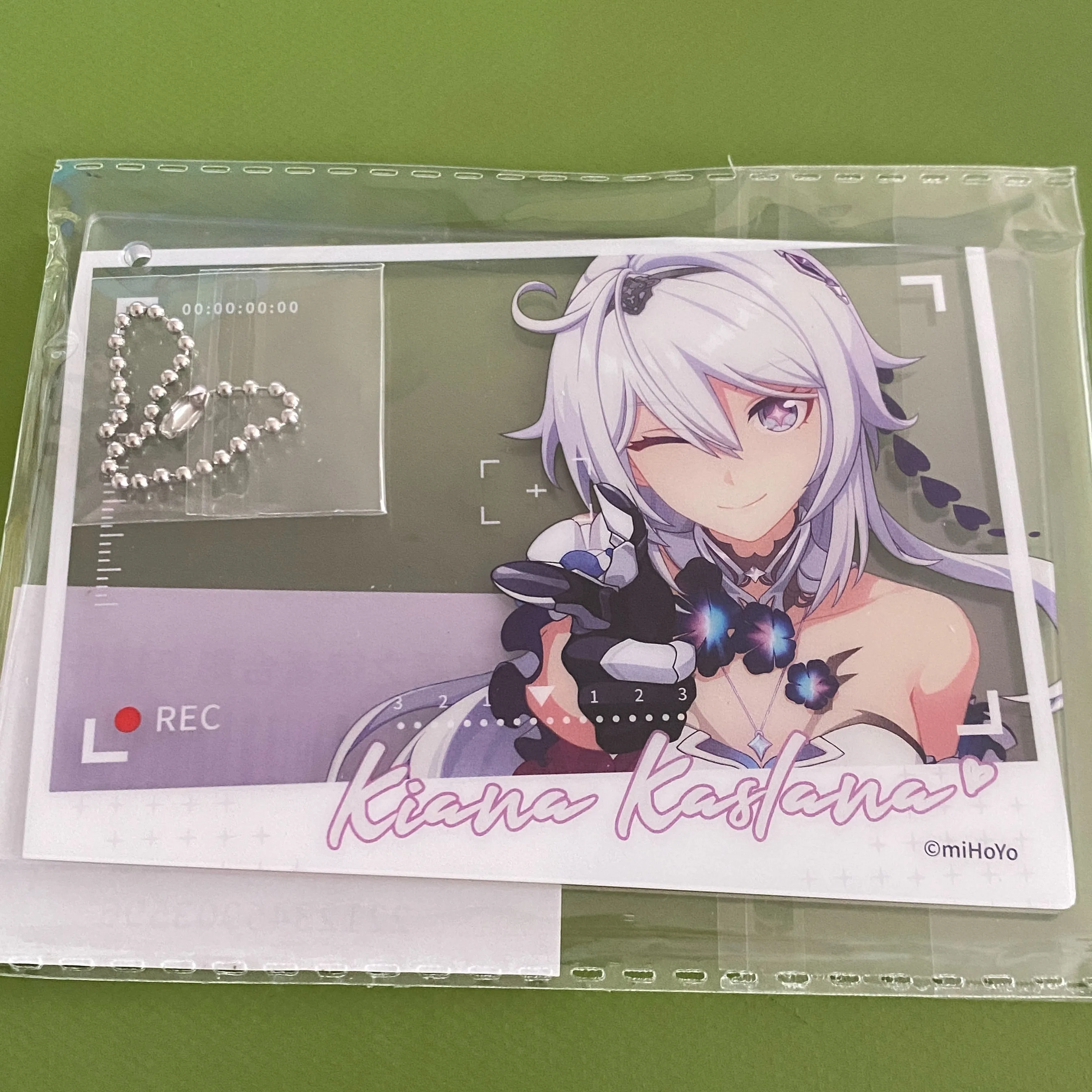 MiHoYo Game Honkai Impact 3 Group Photo Card Acrylic Keychain Pendant Handbag Accessorie Gifts