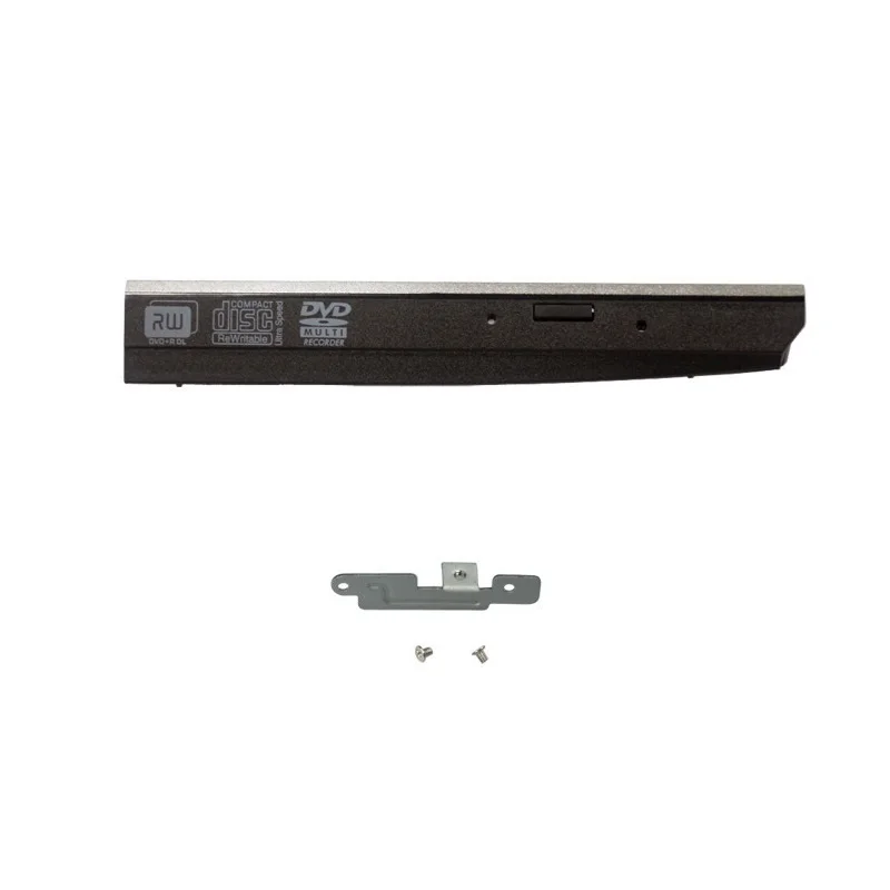 Replacement DVD ODD Optical Drive Bezel Cover Faceplate Front Panel Rear Metal Bracket Hook for HP EliteBook 2560P 2570P