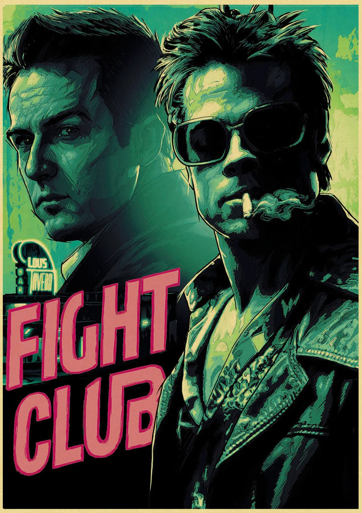 Classic Movie Poster Old Film Series Kraft Paper Posters Retro Wall Art Painting Bar Home Living Room Cinema Decoration Picture