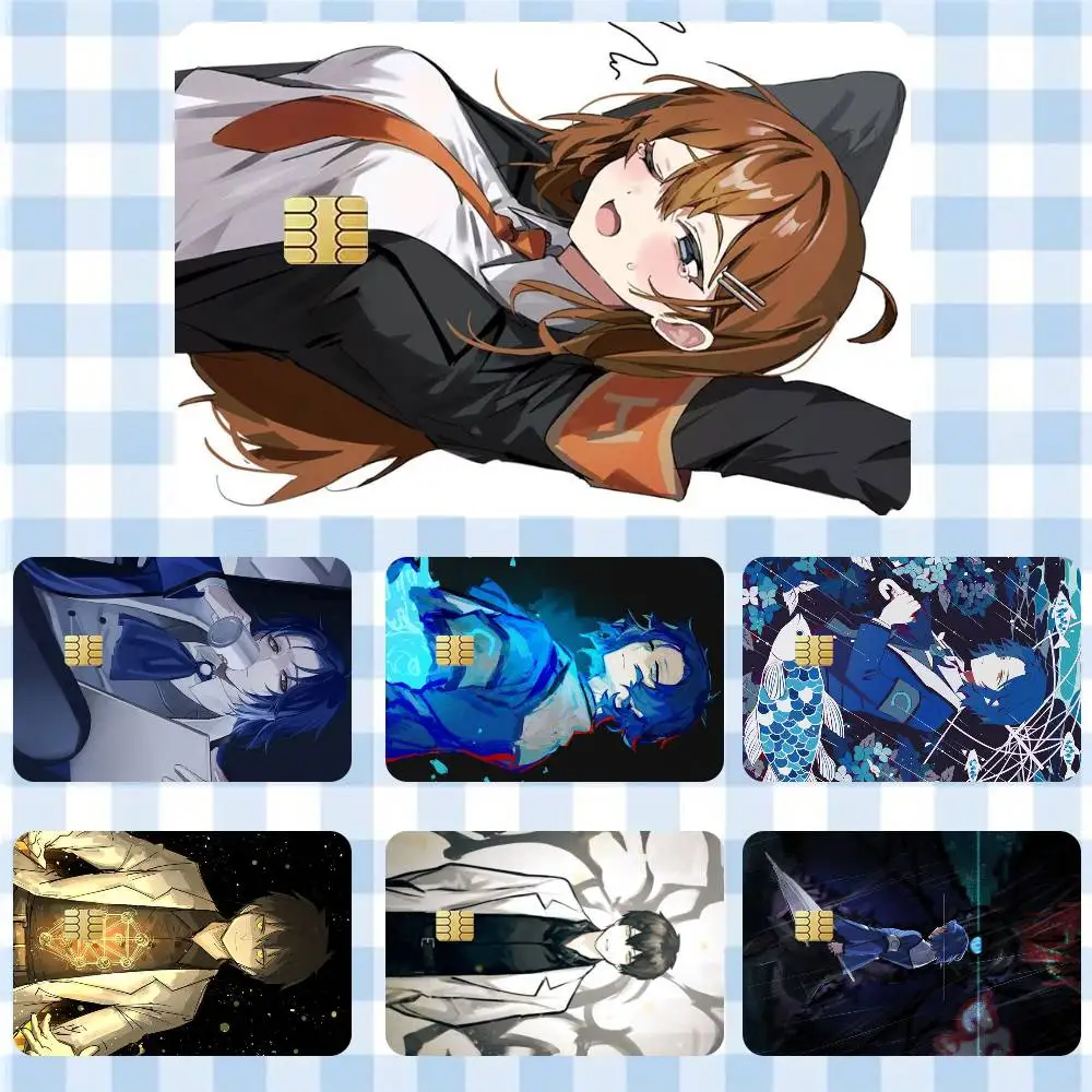 

Lobotomy Corporation Game Sticker Film Tape Skin for Credit Card Debit Card Cartoon Waterproof Stickers