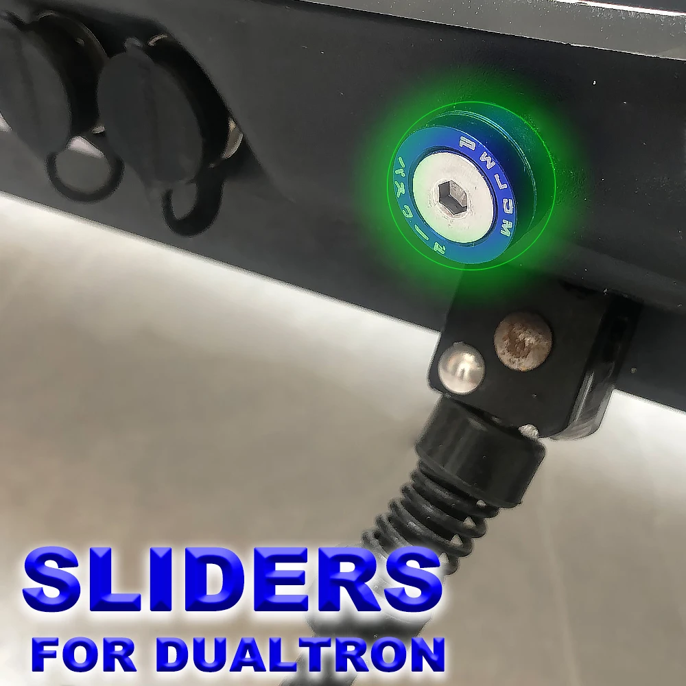 

Противоскользящие накладки (слайдеры) класса люкс с винтовыми прокладками для электросамокатов DUALTRON DT3, Spider, Eagle, Victor, Thunder 2, Storm, ULTRA2 – Аксессуары