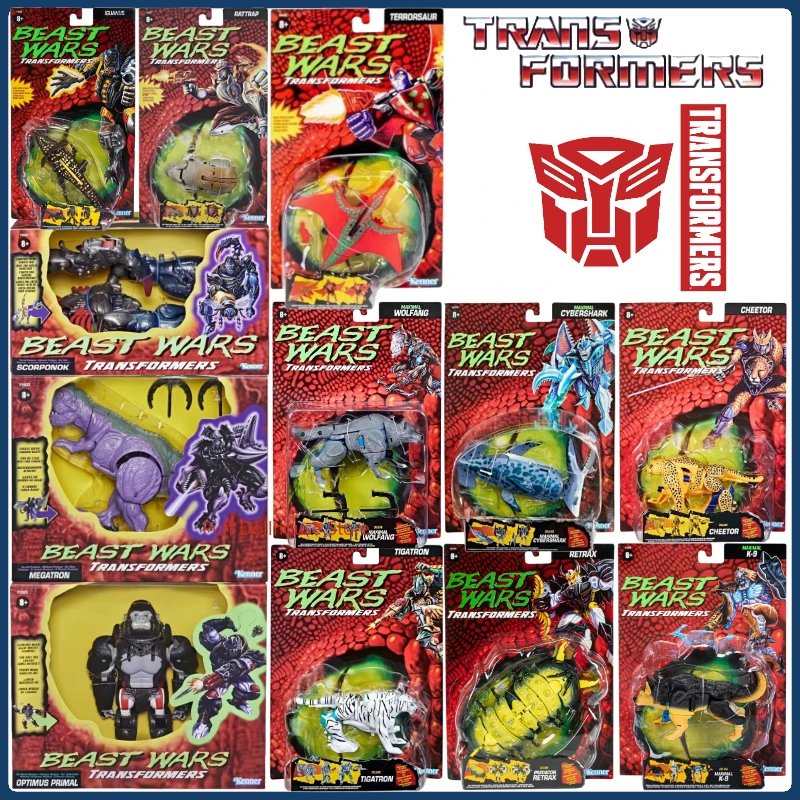 Retro In Stock Original Transformers Retro Beast Wars Animation Characters Action Figure Model Toy Promotional Gift Collection