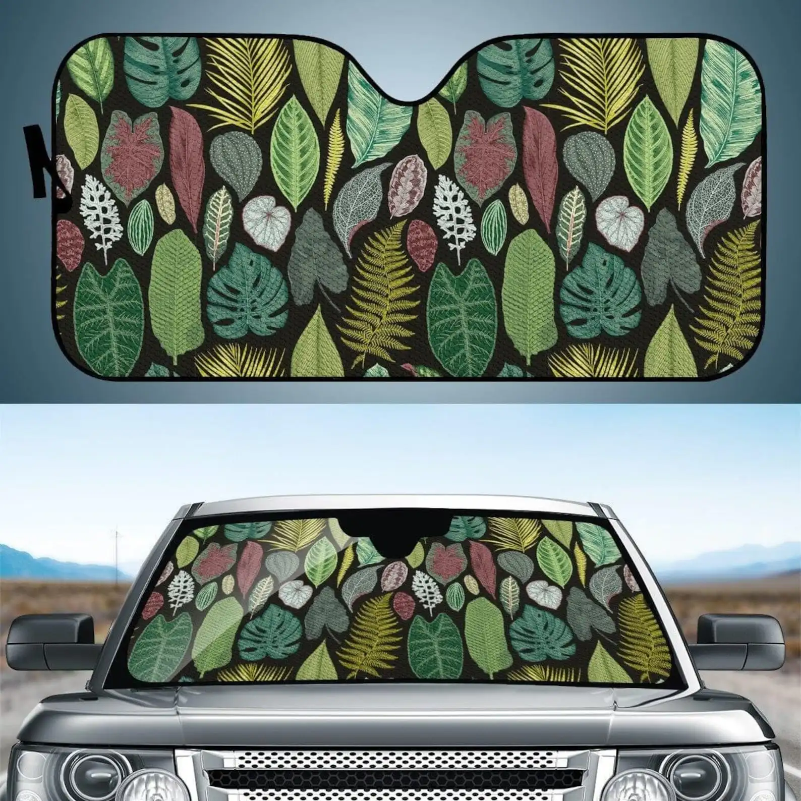 Car Sun Shade Windshield Sun Shade Sun Shade Panel Sun Shade For Car Car Sun Shade Cute Car Sun Visor Cover Boho Car Accessories