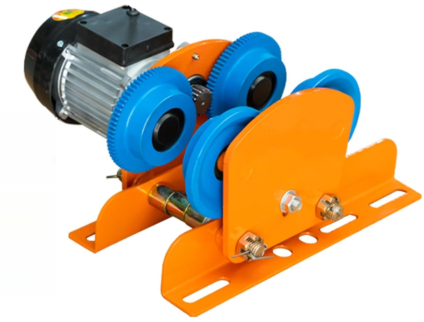 Hand Push Electric Hoist Trolley I Beam Mobile Pulley Hoisting Tool For Factory Material Handling