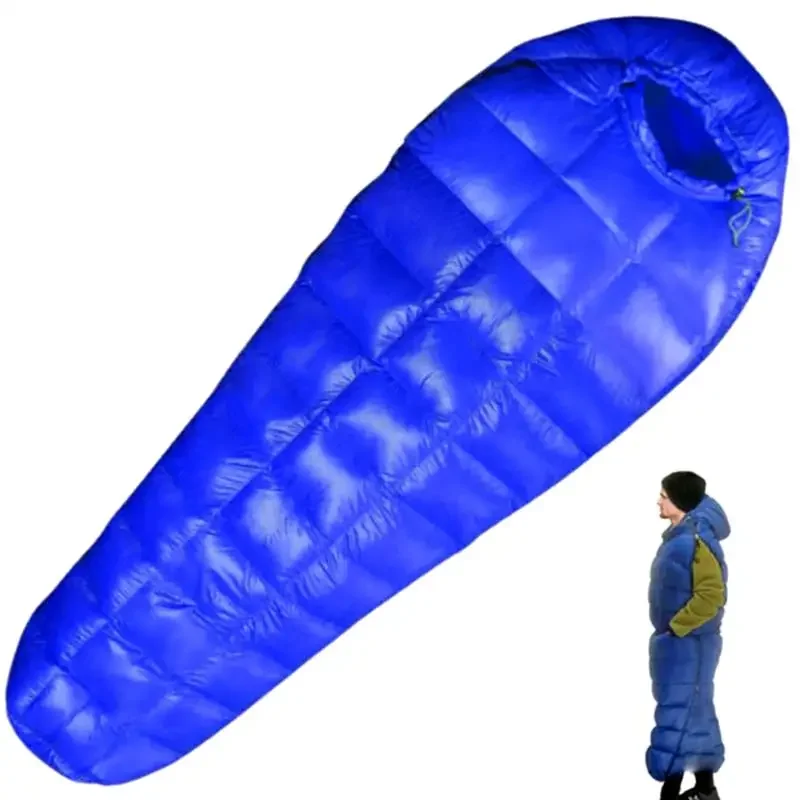 Outdoor Ultra Lightweight Human Shape Compact Down Sleeping Bag