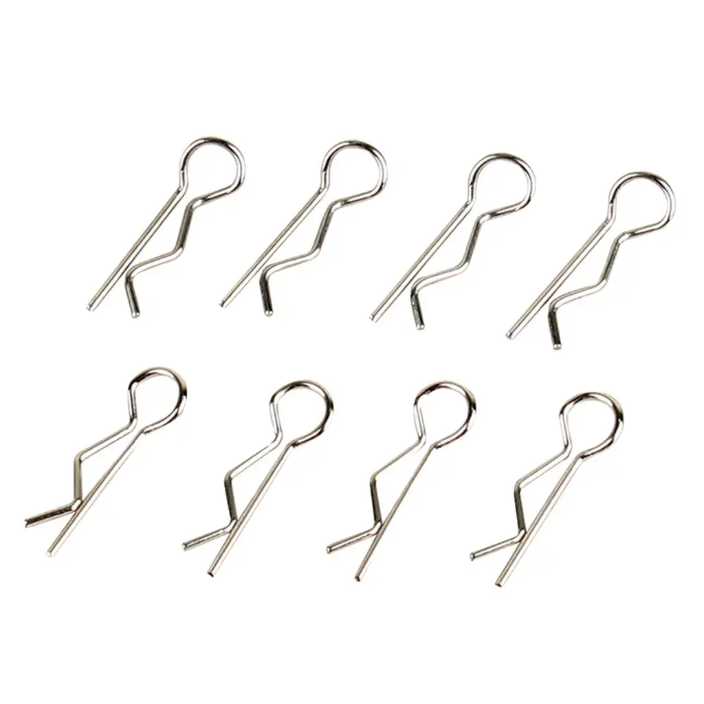 8pcs XINLEHONG 9125 1/10 RC Car Shell Pin Clip 4WD High Speed Model Parts