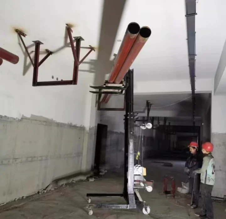 رافعات كهربائية صغيرة عالية الجودة لوحة طاقة شمسية رافعة رفع أنابيب النار رفع الطوب 2.5-7 متر