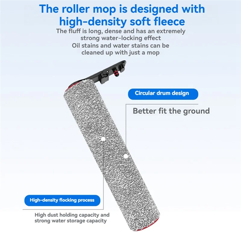 BAAN-аксессуары для пылесоса, 4 шт., сменная роликовая щетка HEPA-фильтр для Dreame H40 ULTRA/H40 PRO