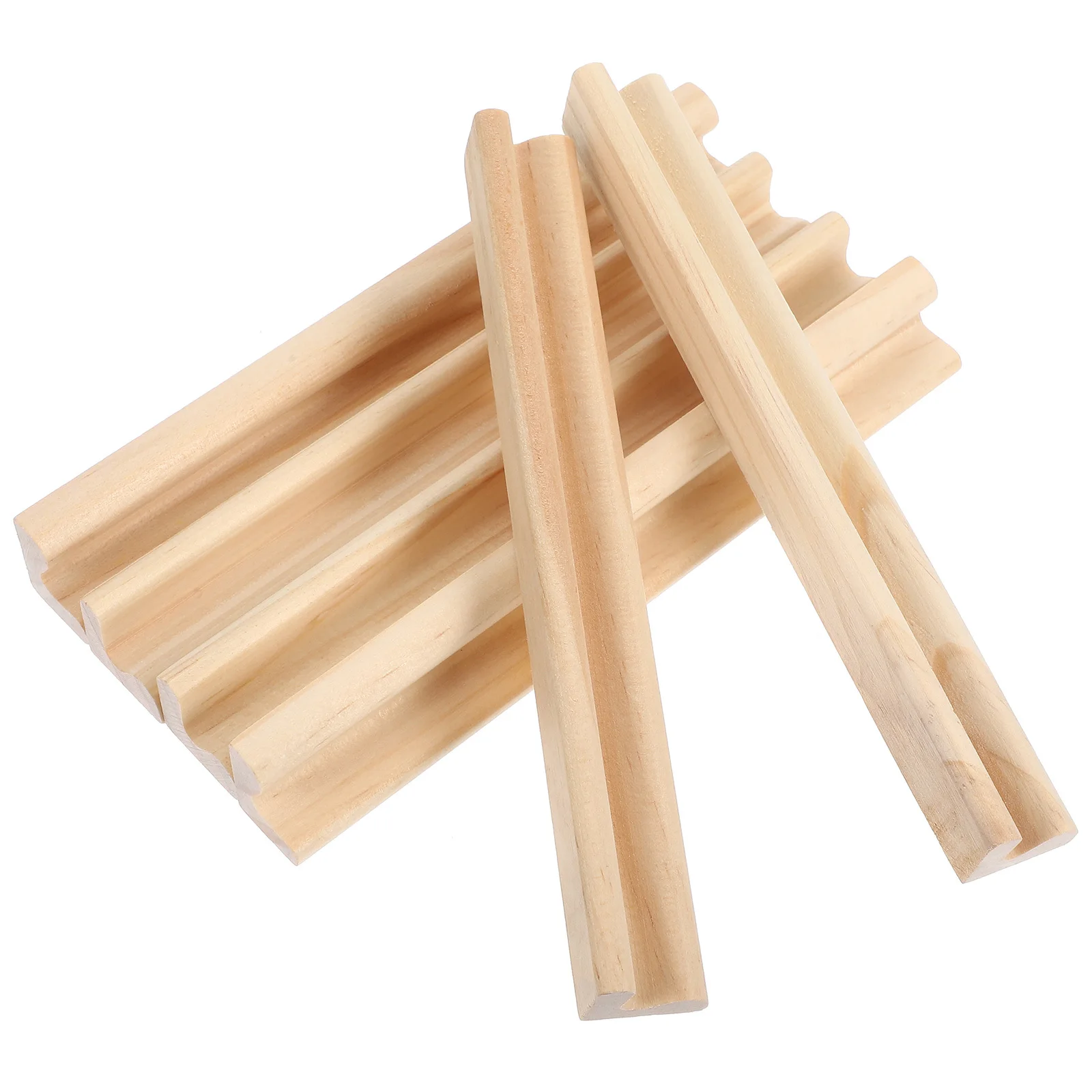 6 قطعة قاعدة حروف خشبية متينة صواني الدومينو لعبة منظمة المشاريع الحرفية بطاقة فرز صينية مجلس ملحقات اللعبة