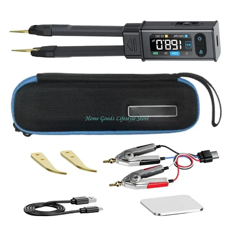 E74E Multifunctional Digital Tweezer Instrument with Function & Auto Classification ABS for Efficient Batch Analysis