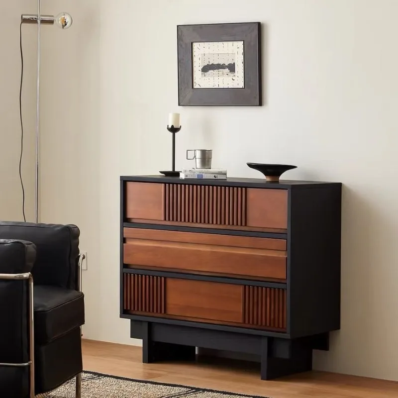 أدراج خزانة ذات أدراج من العصور الوسطى، خزانة تخزين لغرفة النوم، درج، خزانة قائمة لغرفة المعيشة، خزانة جانبية إسكندنافية بسيطة