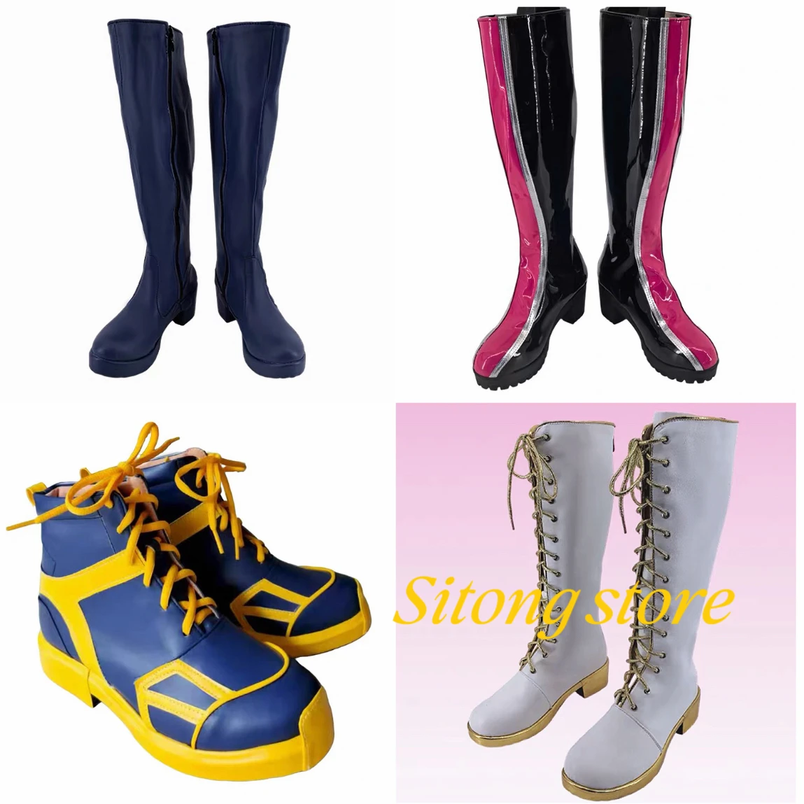 

Детские ботинки Z M R, детская обувь для косплея для девочек, обувь для ролевых игр, обувь для Хэллоуина и карнавала