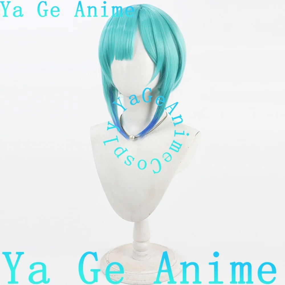 

Ya Ge Аниме Магазин VTuber Uruha Rushia Косплей Парик Хэллоуин Аниме Игры Реальность Шоу Персонажа Парик