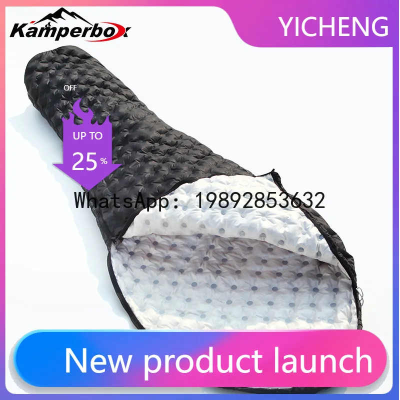 

DSA down sleeping bag camping three cold and warm