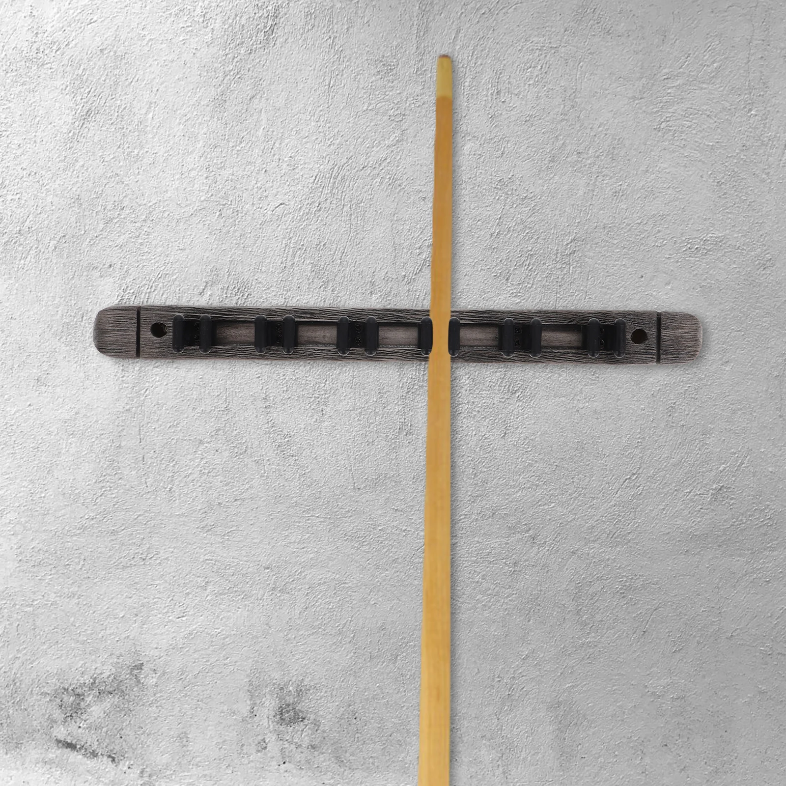 

1 set Solid Wood Billiard Cue St Wall Shelf Smooth Delicate Holder Mounted Pool Stick Ball Racks Storage Solution