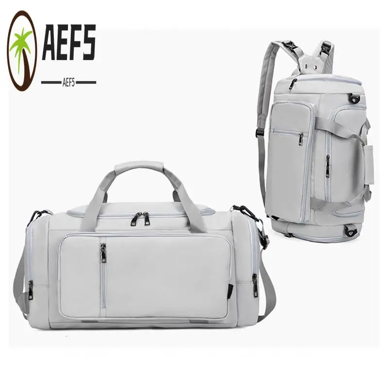 

Женская спортивная сумка AEF5-4-IN-1, дорожная сумка TSA-Friendly с отделением для обуви, дорожный рюкзак 30 л