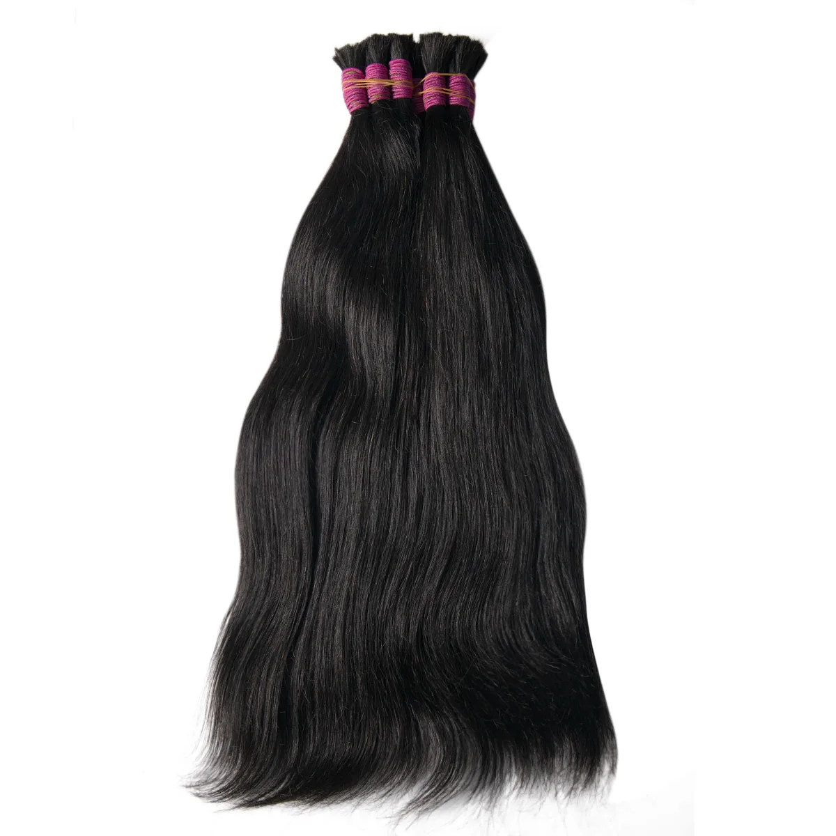 BHF-Bulk Cabelo Humano para Trança, Sem Trama, Pacotes de Cabelo Humano, Original, Vietnamita