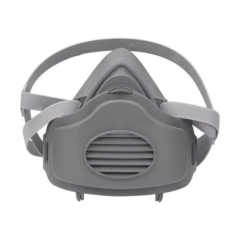 Dust 3200 Half Face Mask Particles Filter Cotton Socket Protective Face Mask Anti- Paint Dust Mask Particulate Respirator