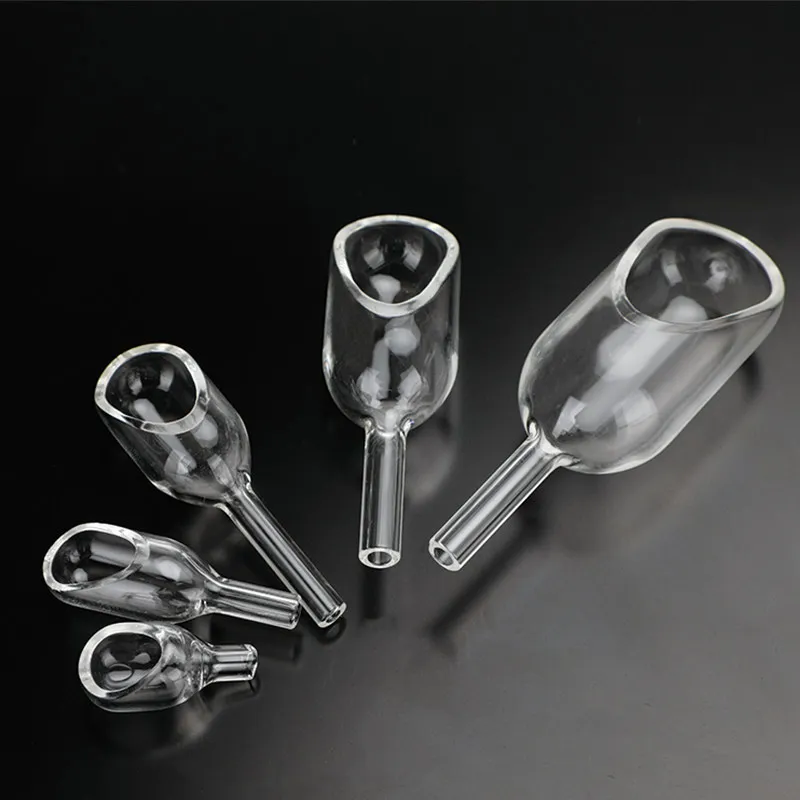 High Borosilicate Glass Weighing Boat Micro Weigh Funnel Sample Transfer Container Large Medium Small XL For Laboratory